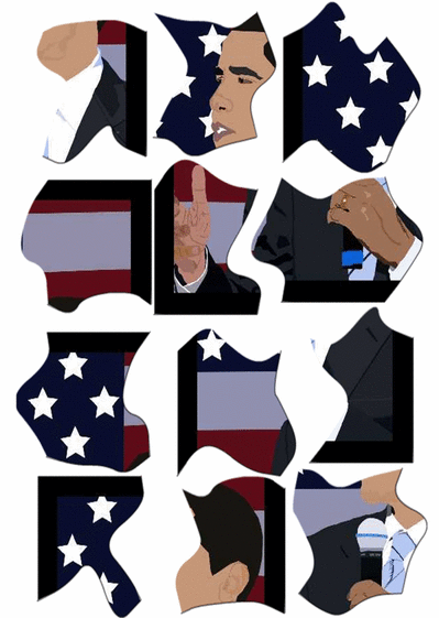 Puzzle Obama